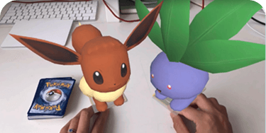 Augmented Reality Pokemon Card